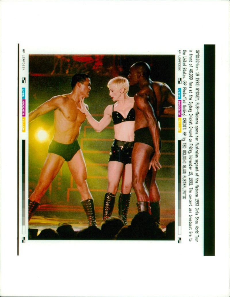 Madonna American singer-songwriter. - Vintage Photograph