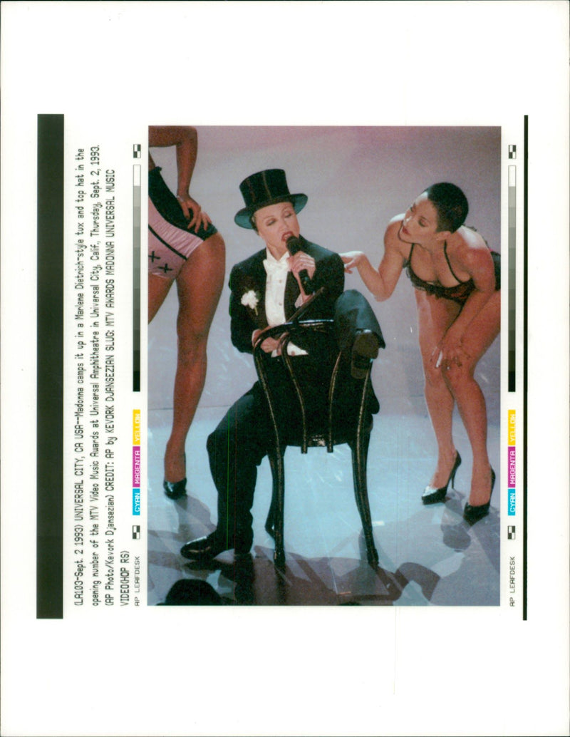 Madonna American singer-songwriter. - Vintage Photograph