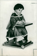 Musical box - Vintage Photograph