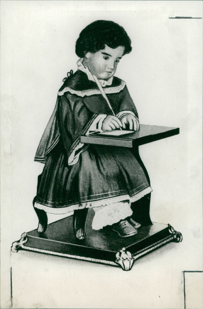 Musical box - Vintage Photograph