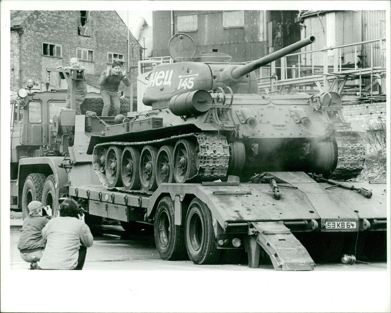 T-34. - Vintage Photograph