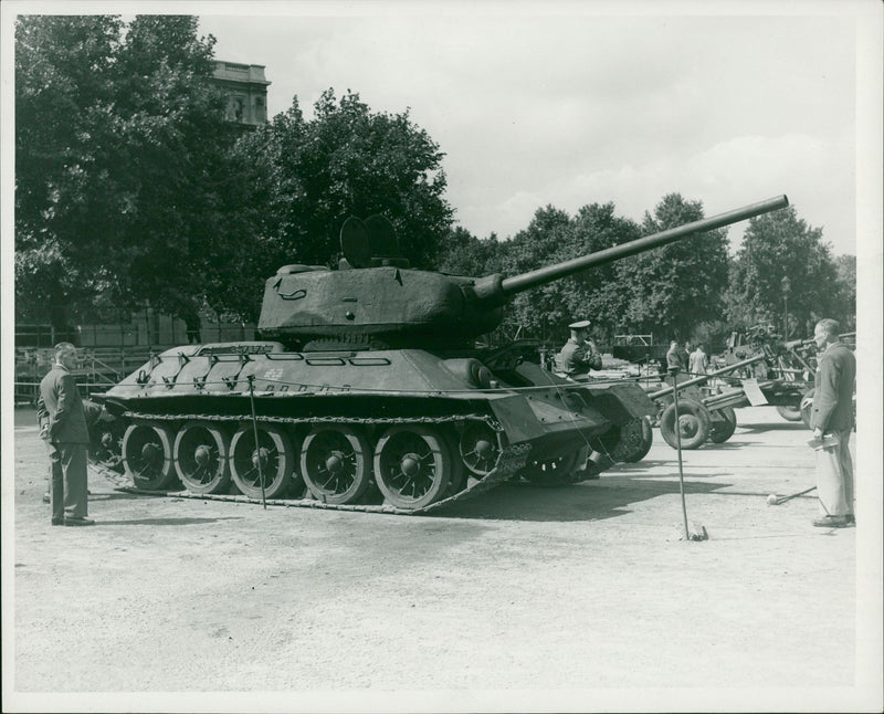 T-34. - Vintage Photograph