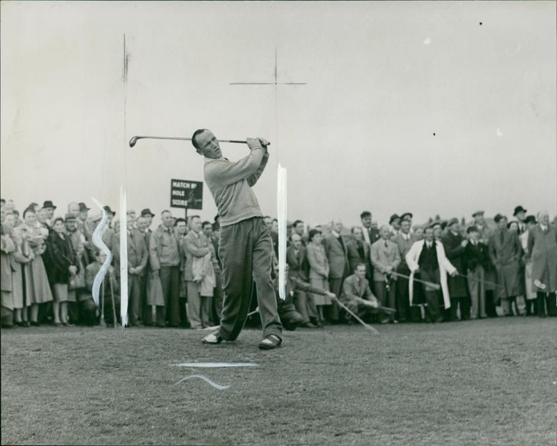 golf tournament - 1968 - Vintage Photograph