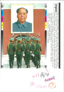 peop;es liberation army soldiers - Vintage Photograph