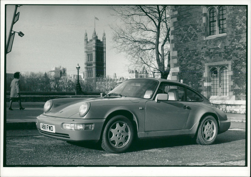 Motor Car: Porsche - Vintage Photograph