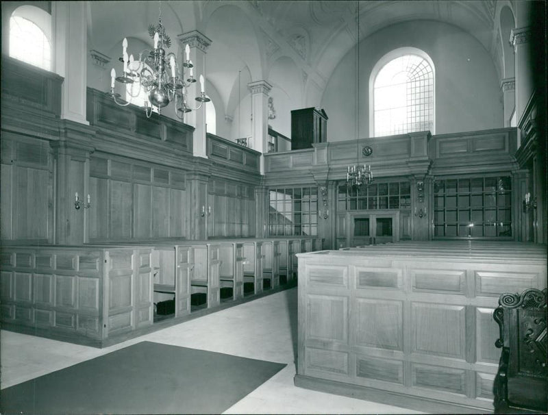 St Andrew-by-the-Wardrobe. - Vintage Photograph