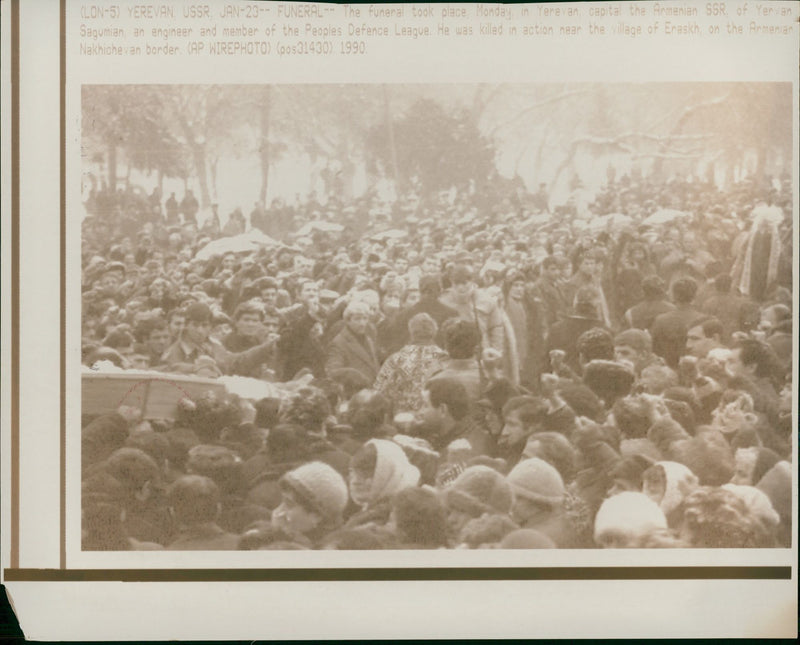 russia azerbaijan war - Vintage Photograph