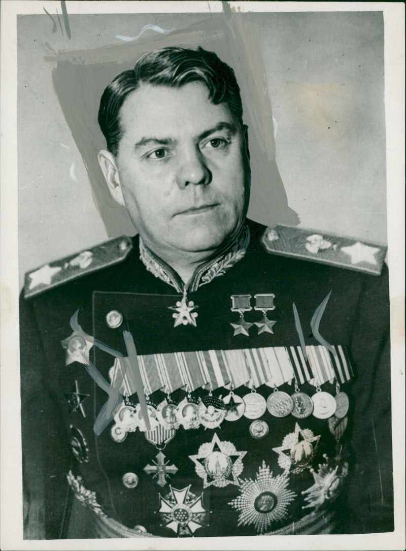 Marshal Alexander Vasilevsky - Vintage Photograph