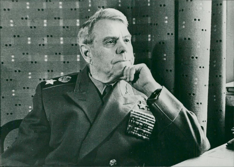 Marshal Alexander Vasilevsky - Vintage Photograph