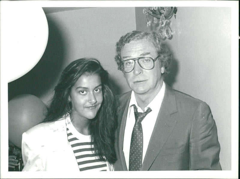 Michael Caine And natasha caine - Vintage Photograph