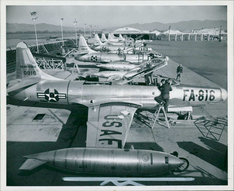 The Lockheed XP-49 - Vintage Photograph