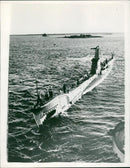 Royal Navy Submarine Service. - Vintage Photograph