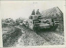 British and canadian offensive. - Vintage Photograph