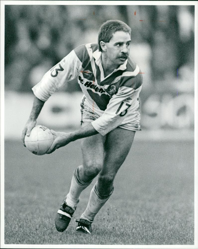 Shane Cooper Rugby league. - Vintage Photograph