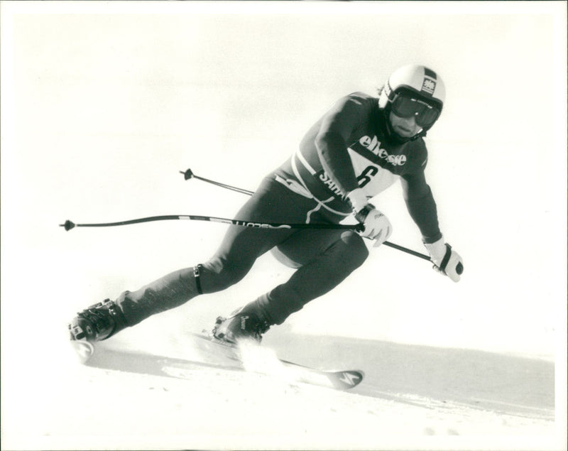 Franz Klammer - Vintage Photograph
