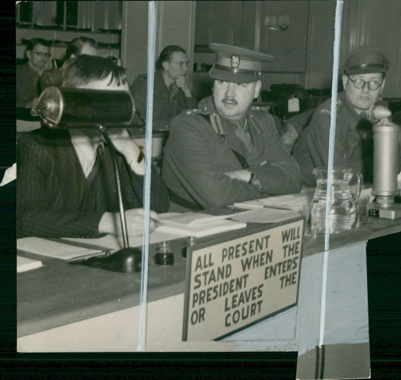 five members of a u boat crew - Vintage Photograph