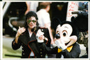 Michael Jackson American singer-songwriter. - Vintage Photograph