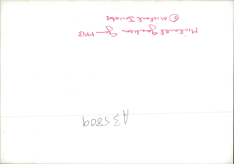 Michael Jackson American singer-songwriter. - Vintage Photograph