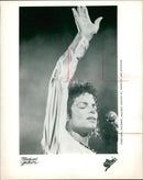 Michael Jackson American singer-songwriter. - Vintage Photograph