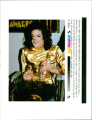 Michael Jackson American singer-songwriter. - Vintage Photograph