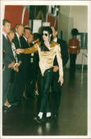 Michael Jackson American singer-songwriter. - Vintage Photograph