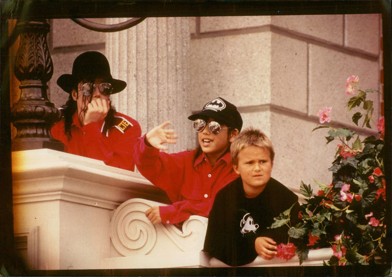 Michael Jackson American singer-songwriter. - Vintage Photograph