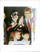 Michael Jackson American singer-songwriter. - Vintage Photograph