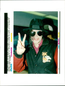 Michael Jackson American singer-songwriter. - Vintage Photograph