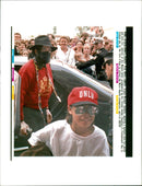 Michael Jackson American singer-songwriter. - Vintage Photograph