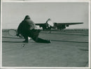 de Havilland Vampire - Vintage Photograph