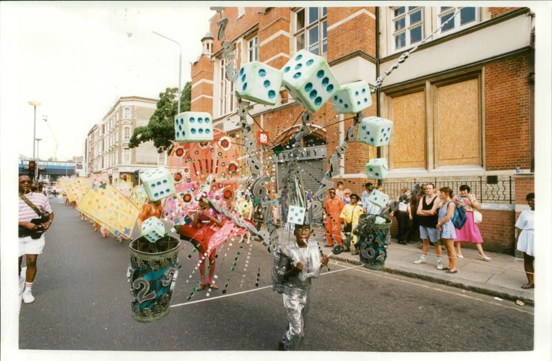 Notting Hill Carnival Music Festival - Vintage Photograph