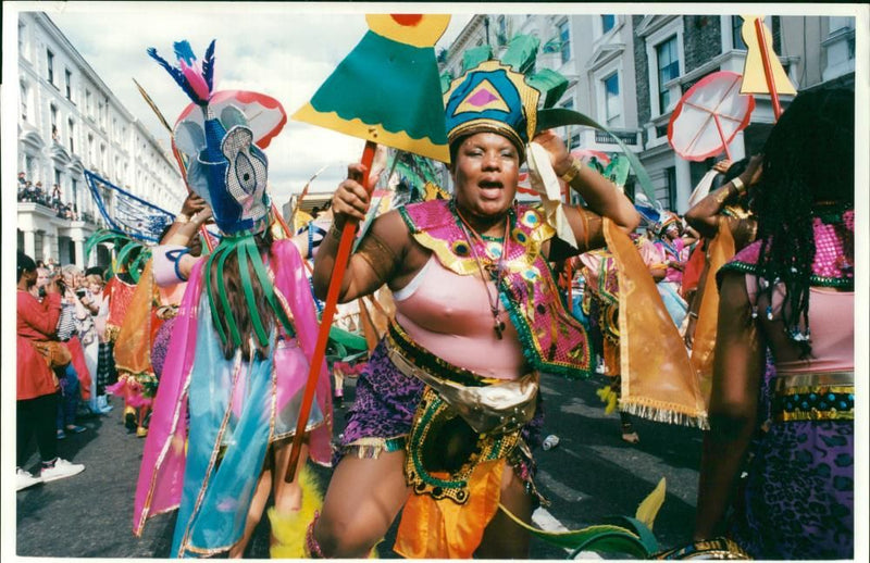 Notting Hill Carnival Music Festival - Vintage Photograph
