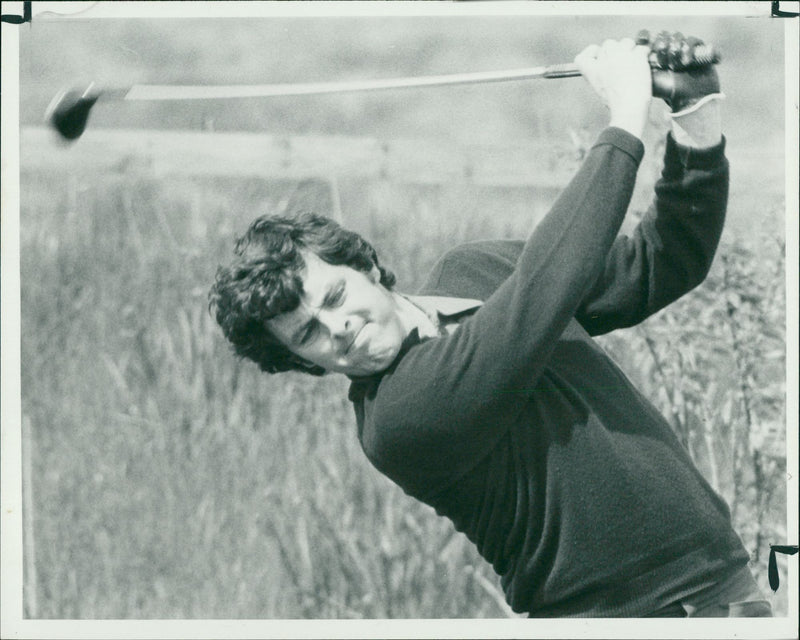 Bernard Gallacher Scottish professional golfer - Vintage Photograph