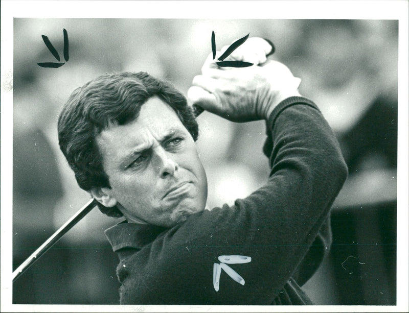 Bernard Gallacher Scottish professional golfer - Vintage Photograph