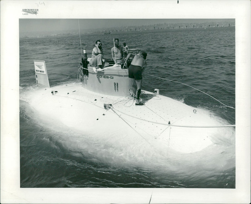 Submarine: Deep Quest - Vintage Photograph