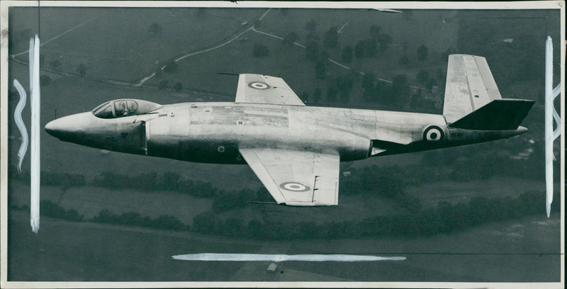 aircraft vikers supermarine 508 - Vintage Photograph