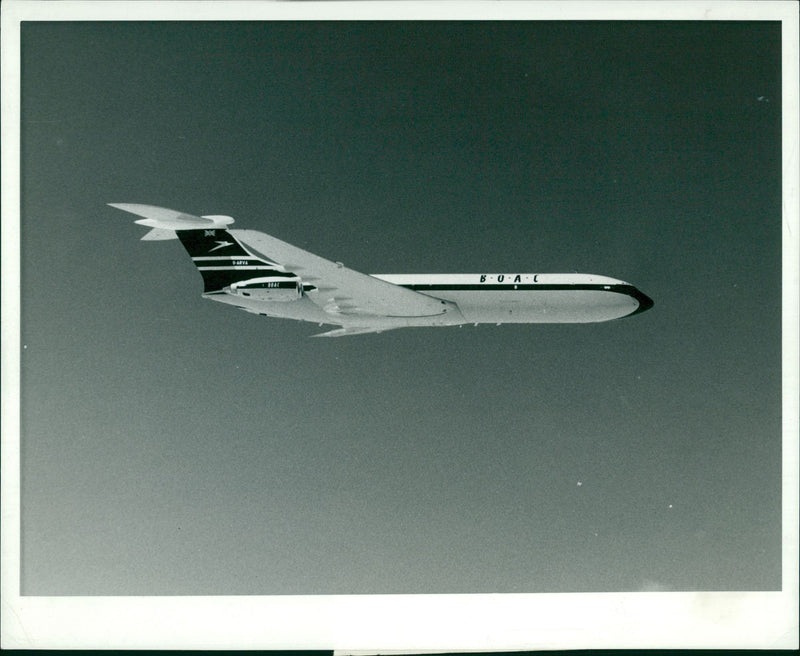 Boac`s VC10 - Vintage Photograph