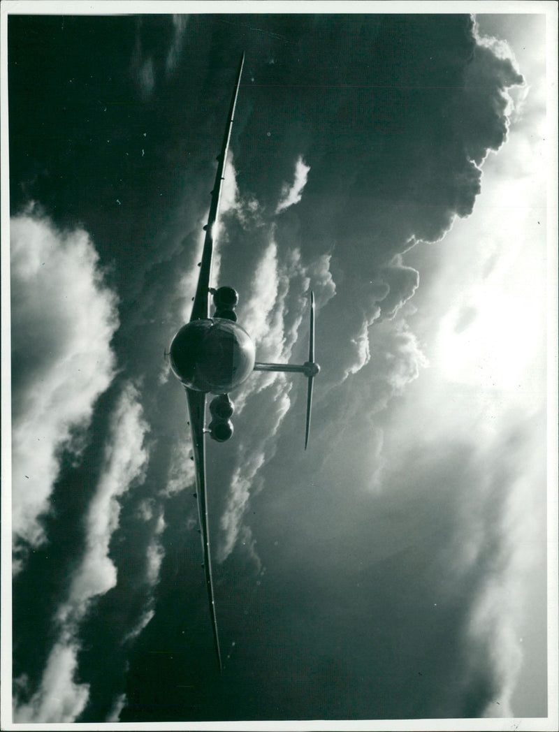 BOAC super VC10 - Vintage Photograph