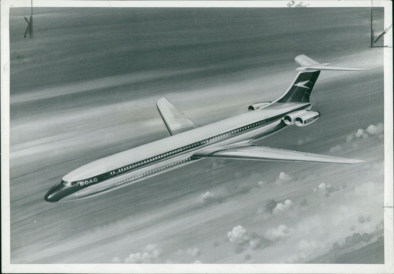 Vickers VC10 - Vintage Photograph