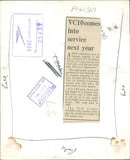 Vickers VC10 Jet airliner - Vintage Photograph