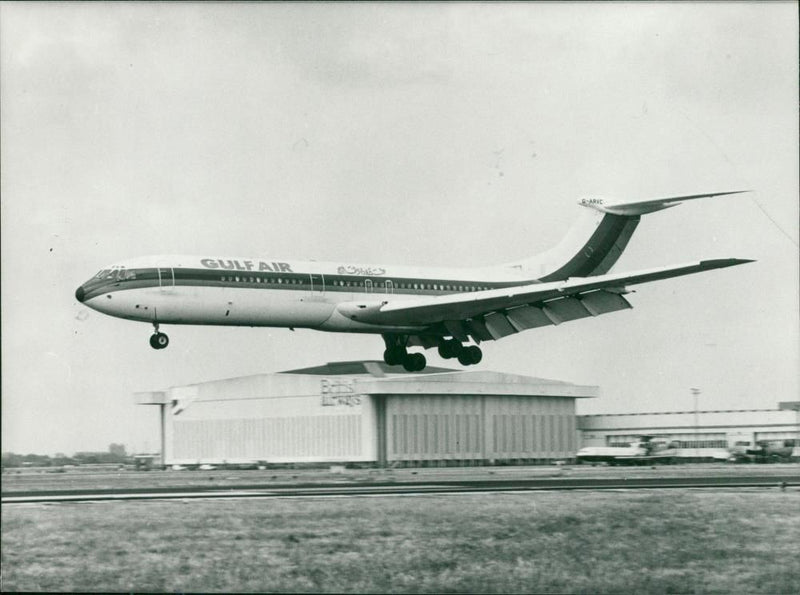 Vickers VC10 Jet airliner - Vintage Photograph