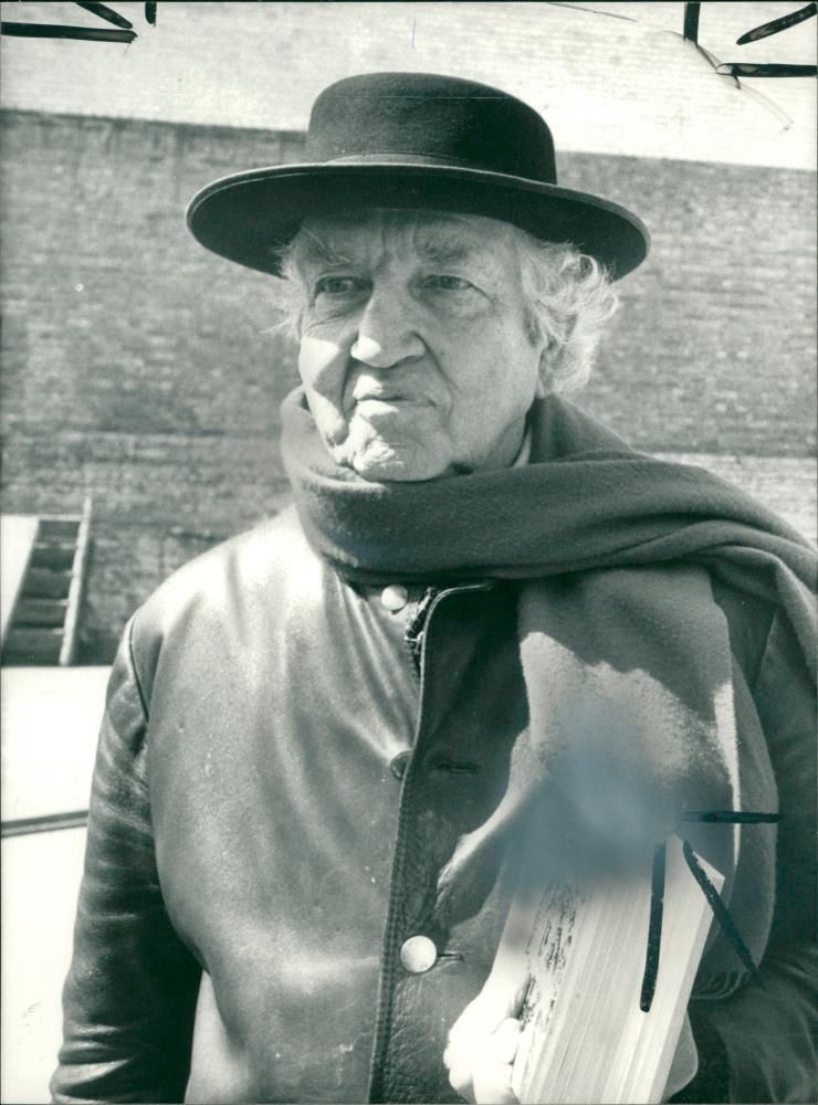 Robert Graves English poet - Vintage Photograph