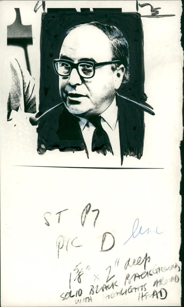 Roy Jenkins - Vintage Photograph