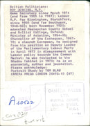 Roy Jenkins - Vintage Photograph