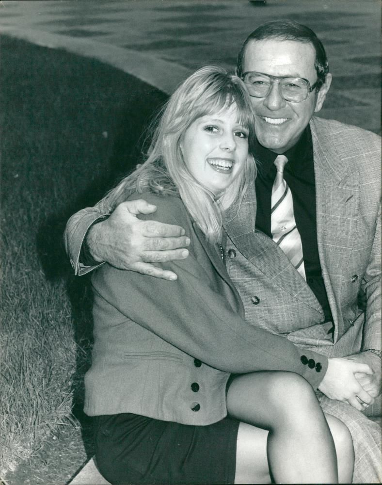 Sophie lawrence and mike reid as a father and daughter. - Vintage Photograph