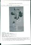 Furniture and model lilly. - Vintage Photograph