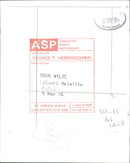 Douglas Wyllie - Vintage Photograph