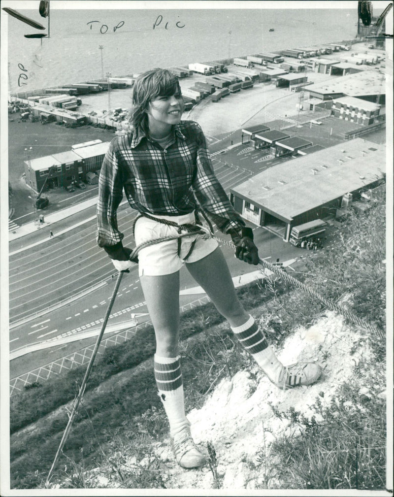 Dover Cliffs - Vintage Photograph