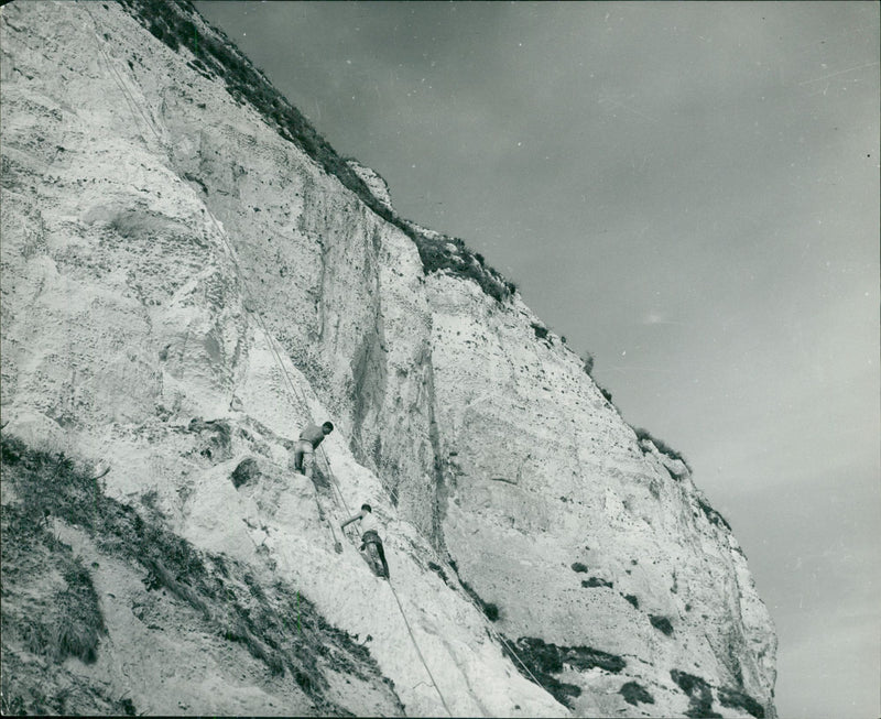 Dover Cliffs - Vintage Photograph