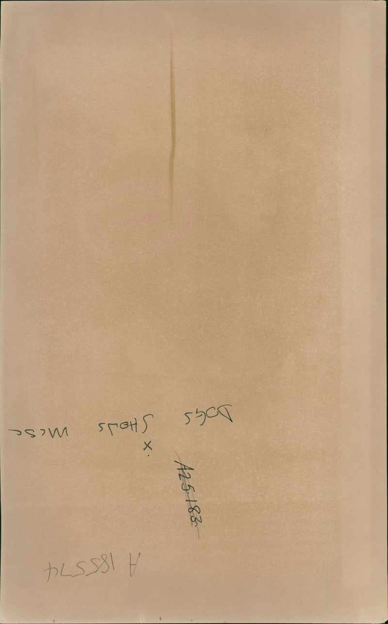 Mr David Lamb shows of his American Locker. - Vintage Photograph